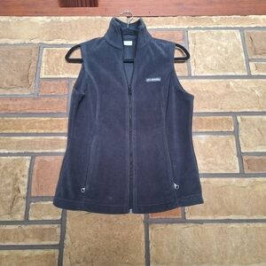 Columbia Women's Black Fleece Vest Small